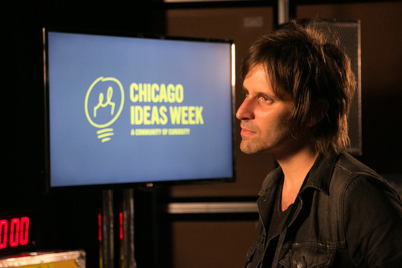 Chicago Ideas Week, Music Talk: Deconstructing Your Playlist hosted by 93.1 XRT's Terri Hemmert @ the Cadillac Palace Theatre.